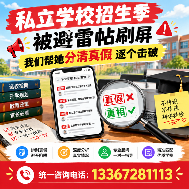 喀什小红书舆情合规处置：私立学校招生季被避雷帖刷屏，我们帮她分清真假逐个击破